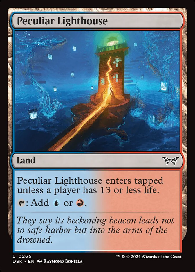Peculiar Lighthouse - [Foil] Duskmourn: House of Horror (DSK)