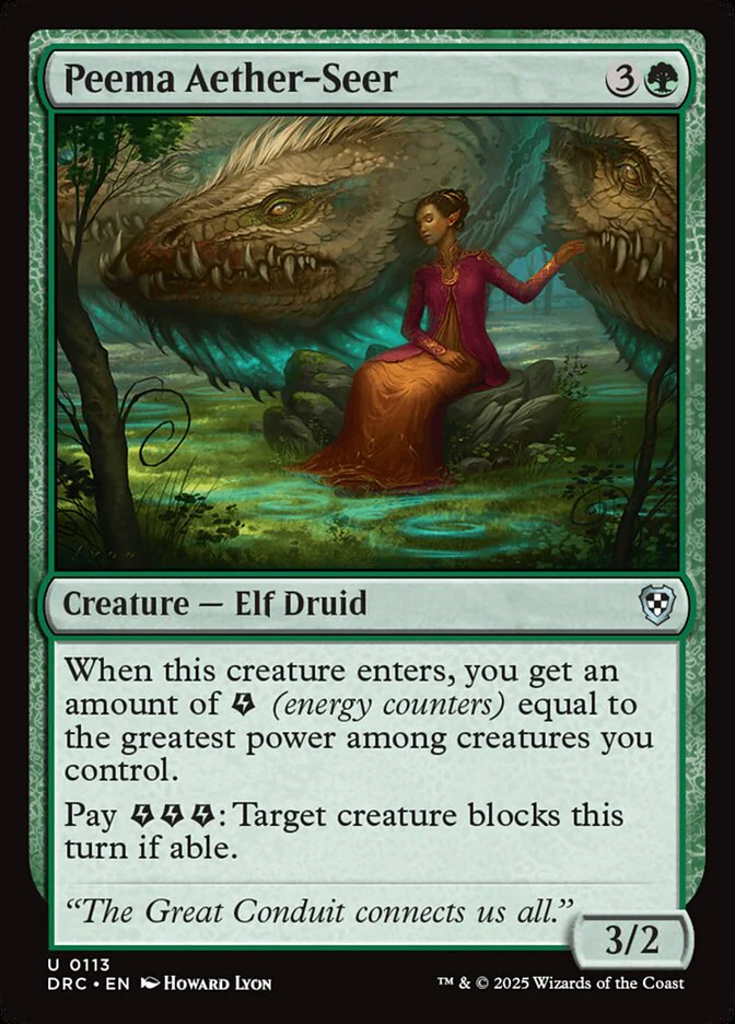 Peema Aether-Seer - Aetherdrift Commander (DRC)