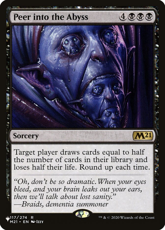 Peer into the Abyss - The List (PLST)