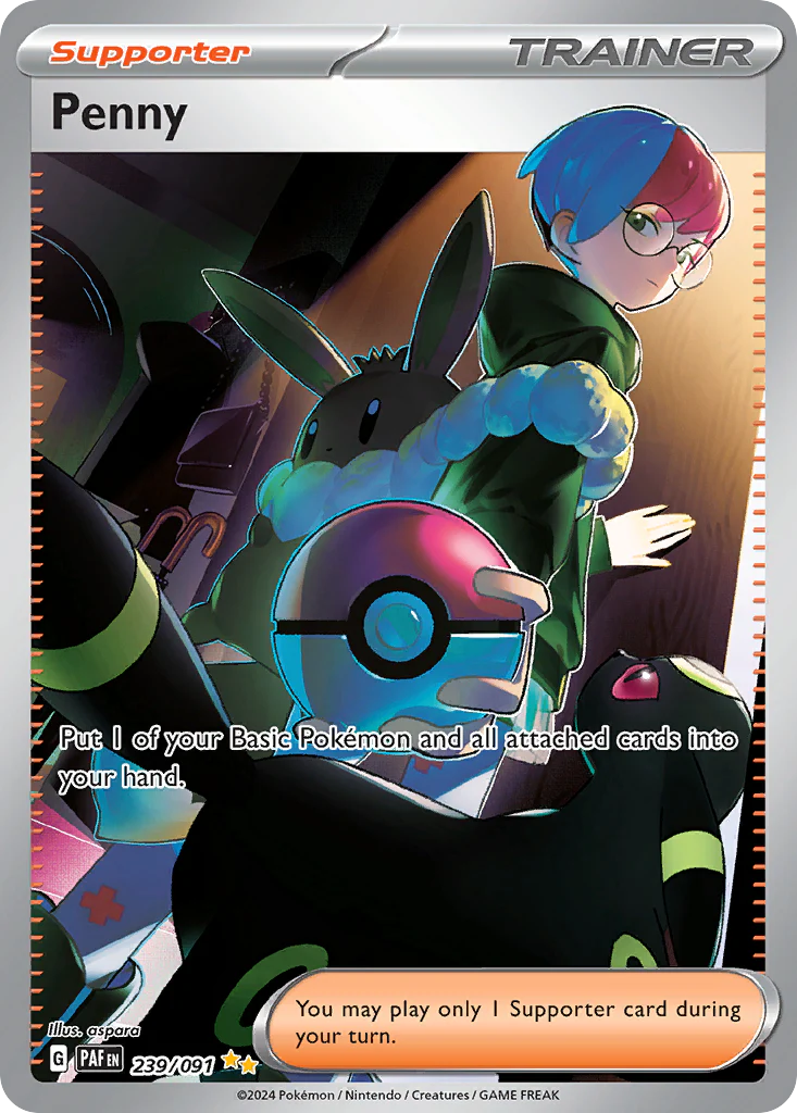Penny (239/91) - [Special Illustration Rare] Paldean Fates (PAF)