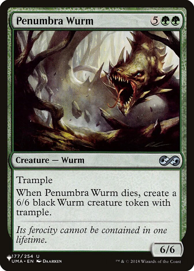 Penumbra Wurm - The List (PLST)