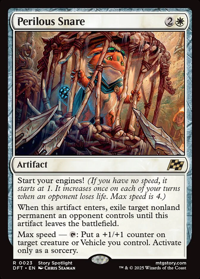 Perilous Snare - [Foil] Aetherdrift (DFT)