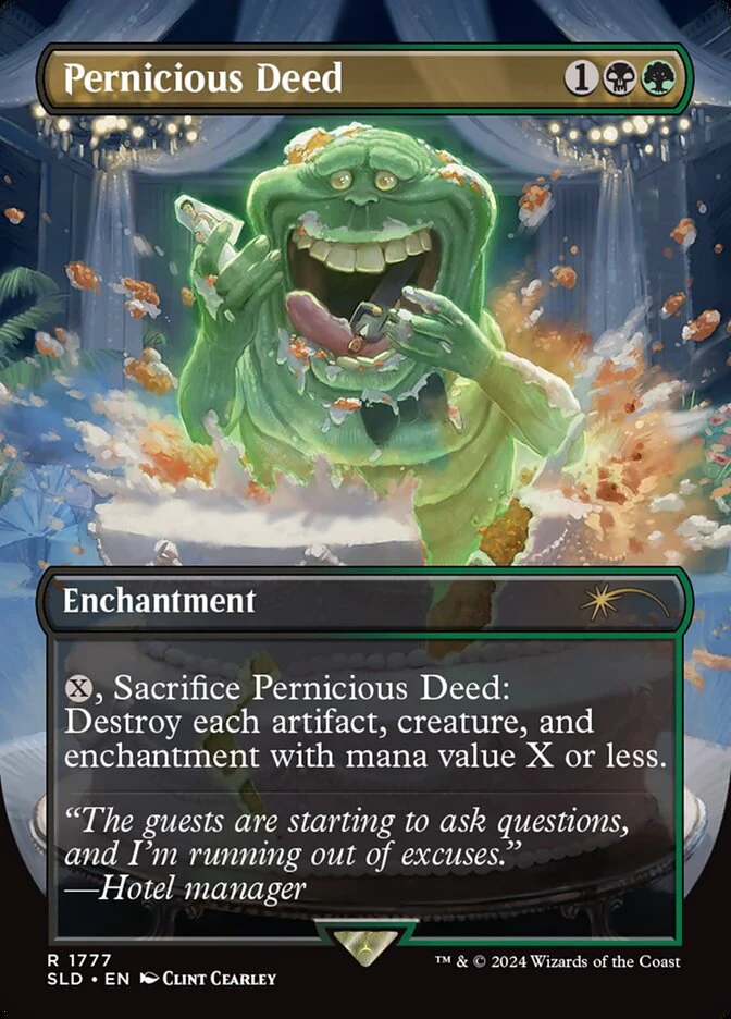 Pernicious Deed (1777) - [Foil, Borderless] Secret Lair Drop (SLD)