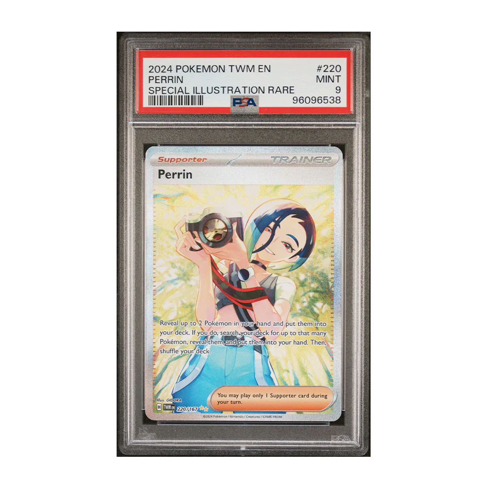 Perrin - 220/167 - [Holo, Graded PSA 9] SV06: Twilight Masquerade (TWM)