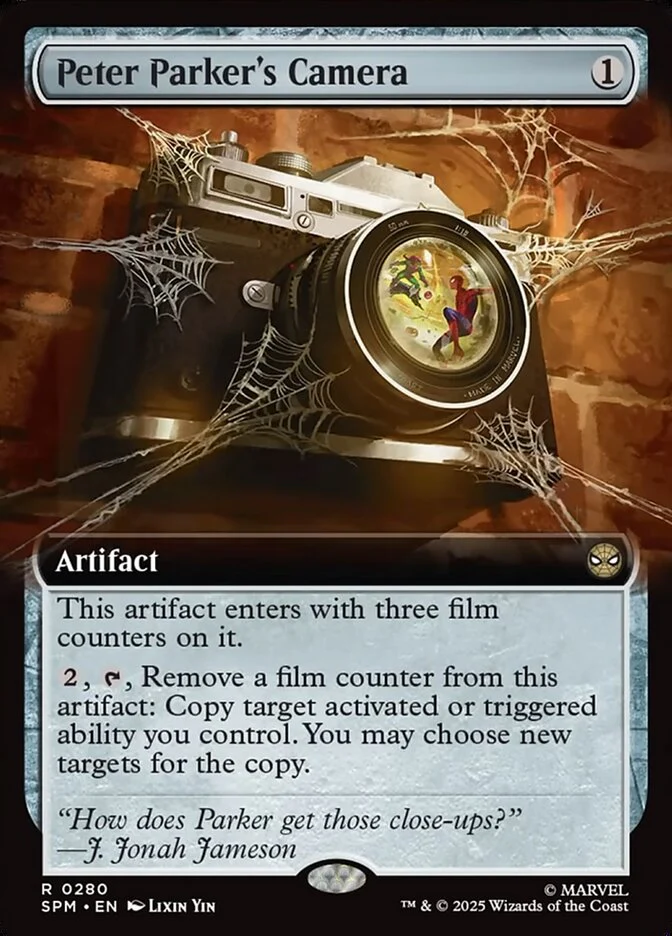 Peter Parker's Camera (280) - [Extended Art] Marvel's Spider-Man (SPM)