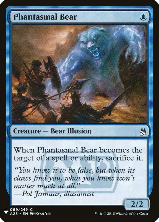 Phantasmal Bear - The List (PLST)