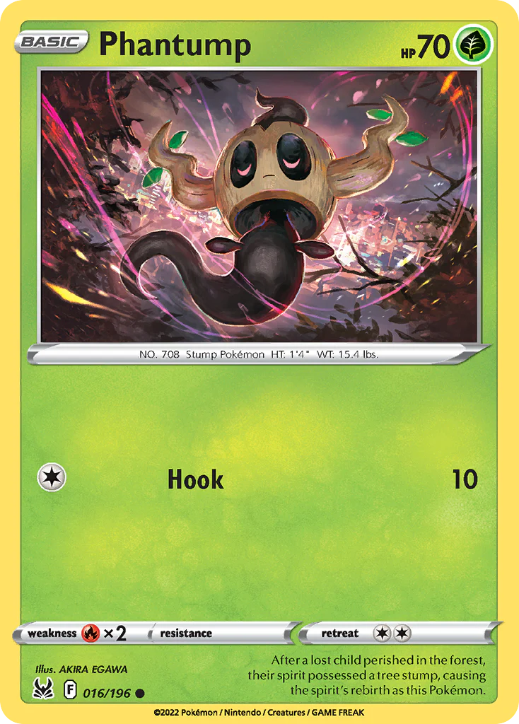 Phantump (16/196) - Lost Origin (LOR)
