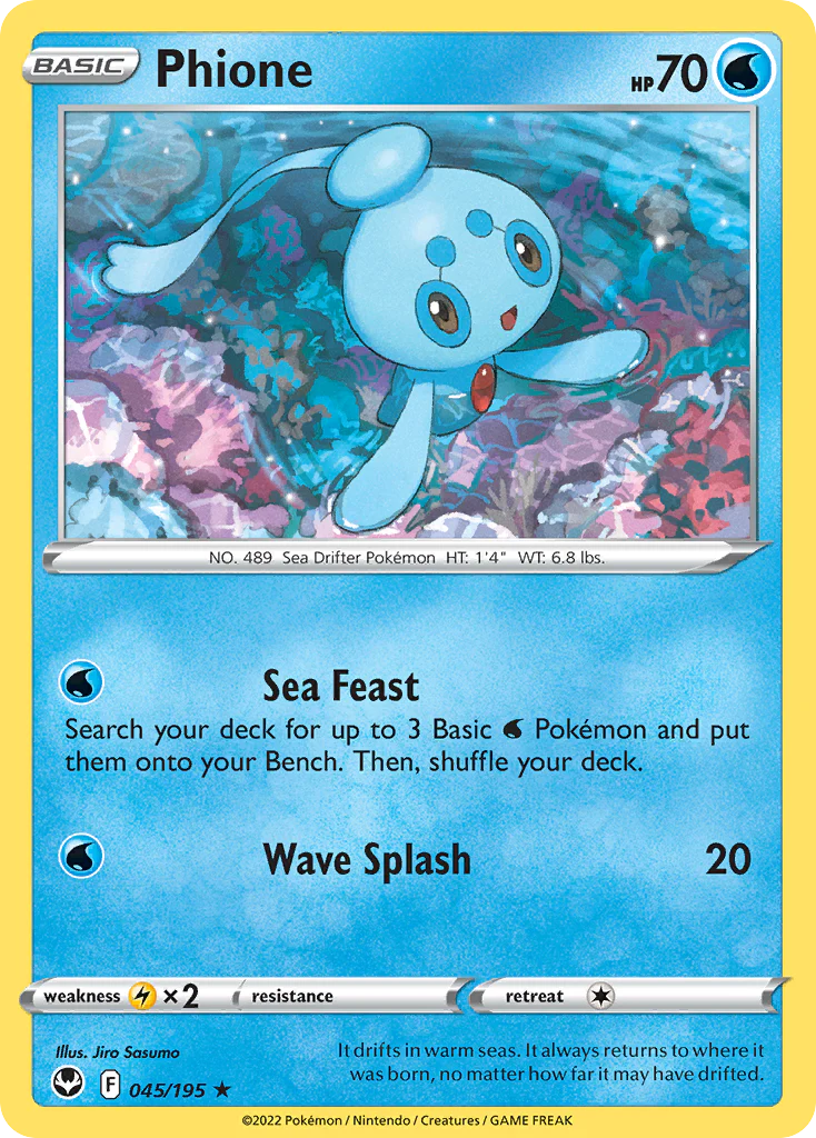 Phione (45/195) - Silver Tempest (SIT)