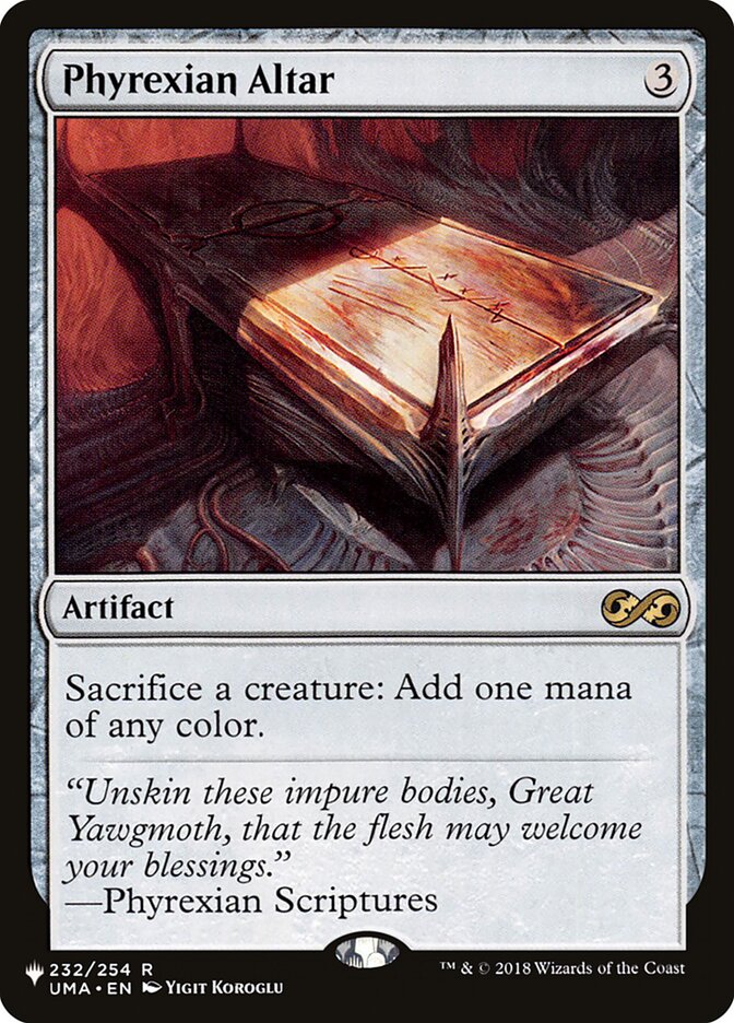 Phyrexian Altar - The List (PLST)