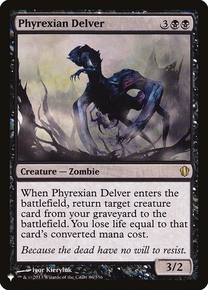 Phyrexian Delver - The List (PLST)