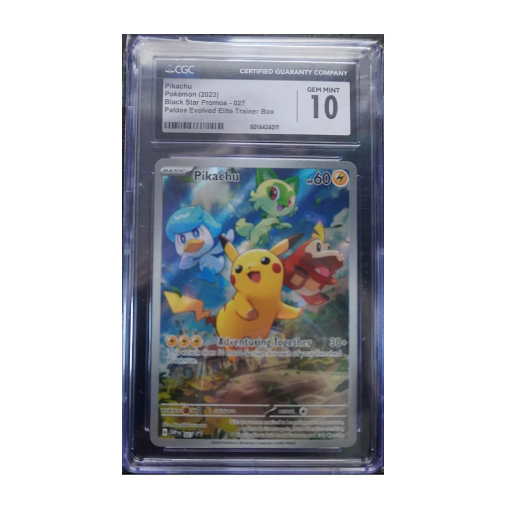 Pikachu 027 [Holo, Graded CGC 10] - SV: Scarlet & Violet Promo Cards (SVP)