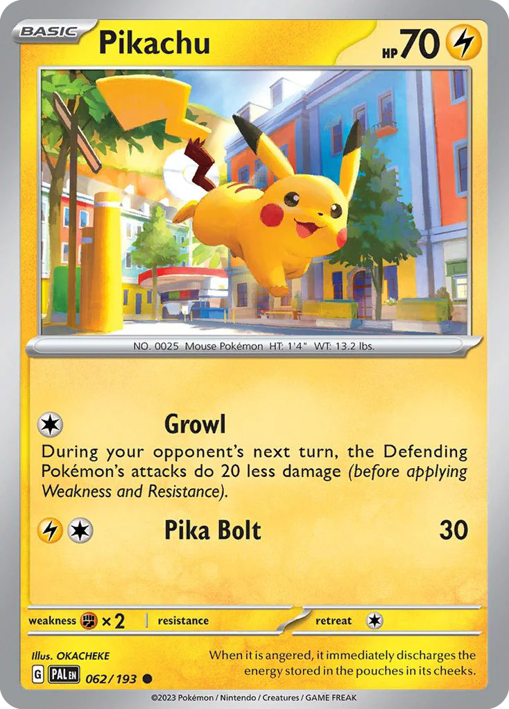 Pikachu (62/193) - Paldea Evolved (PAL)