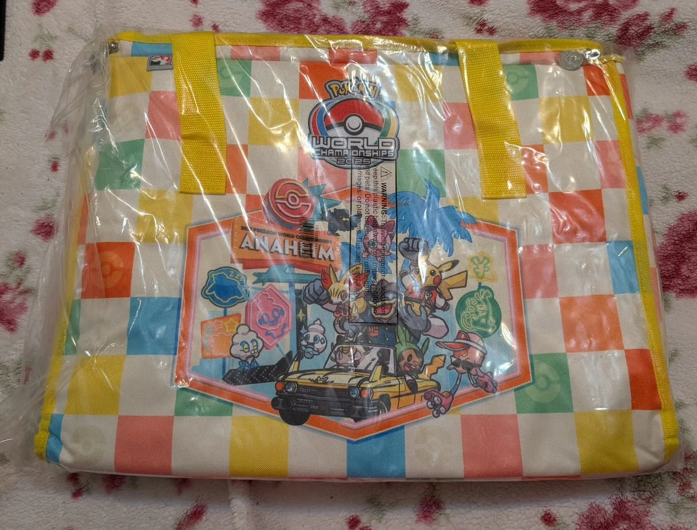 Pikachu Cooler - Pokemon Center Pokemon Worlds 2025 Exclusive