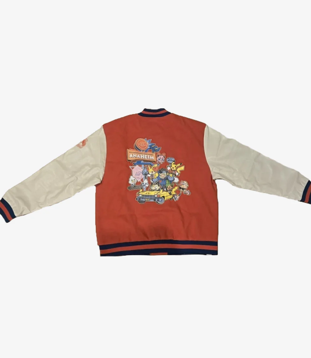 Pikachu Lettermen Jacket - Pokemon Center Pokemon Worlds 2025 Exclusive - Image 2