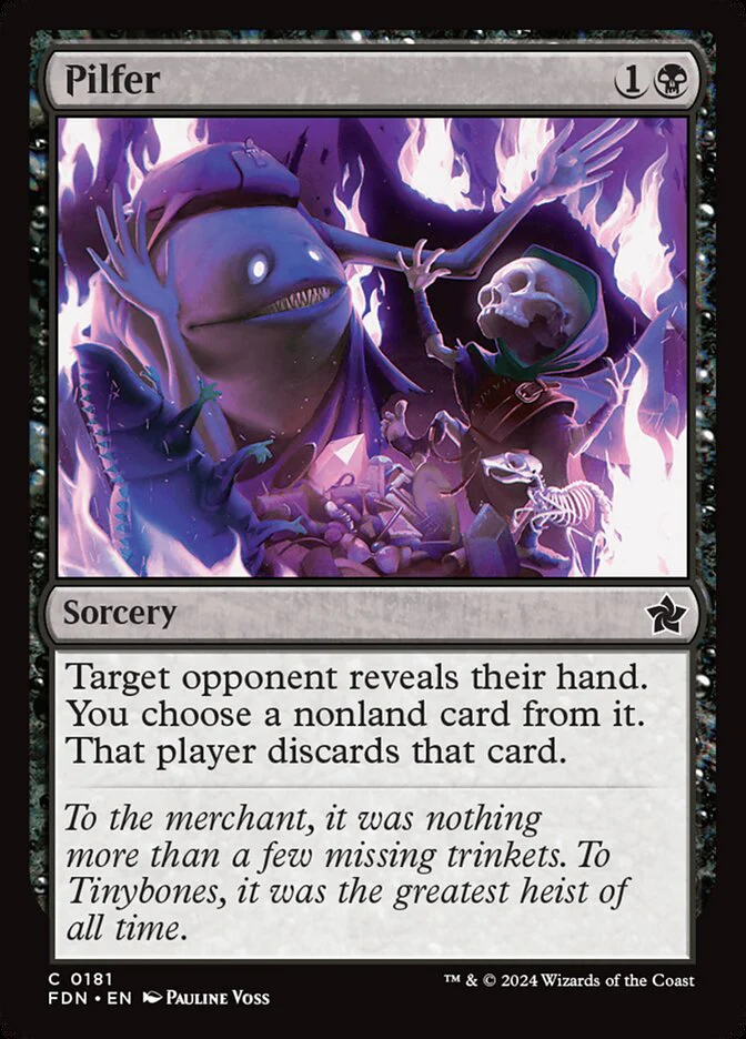 Pilfer - [Foil] Foundations (FDN)