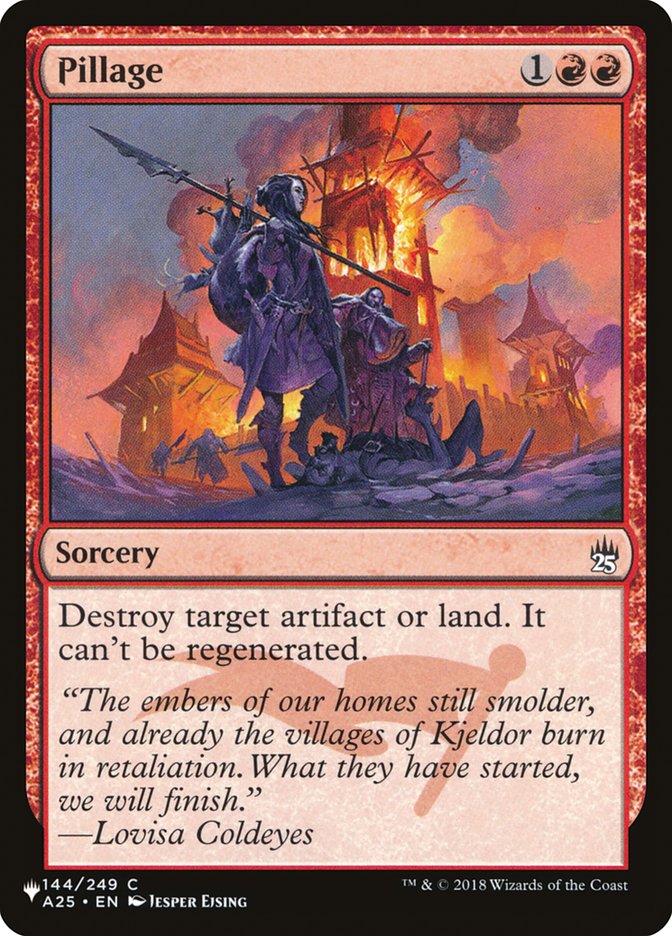 Pillage - The List (PLST)