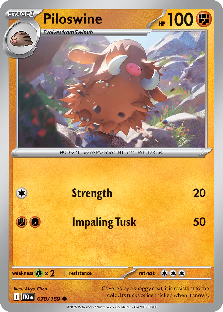 Piloswine (78/159) - Journey Together (JTG)