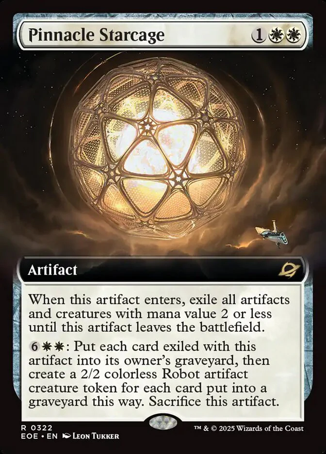 Pinnacle Starcage (322) - [Extended Art] Edge of Eternities (EOE)