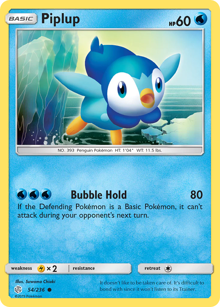 Piplup (54/236) - Cosmic Eclipse (CEC)