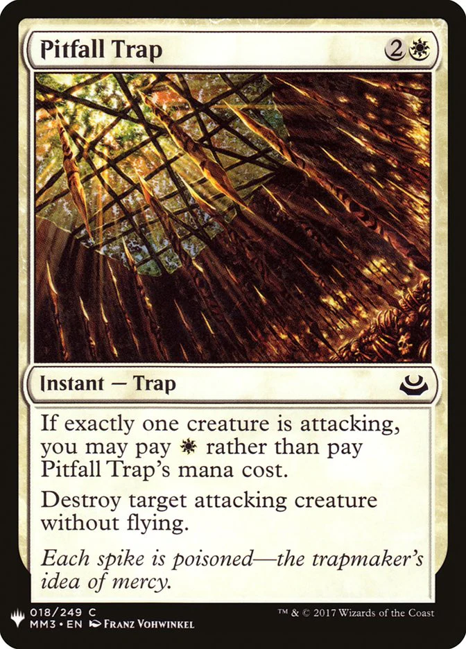 Pitfall Trap - The List (PLST)