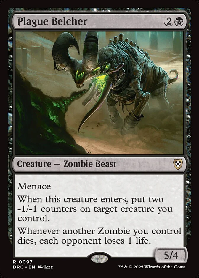 Plague Belcher - Aetherdrift Commander (DRC)