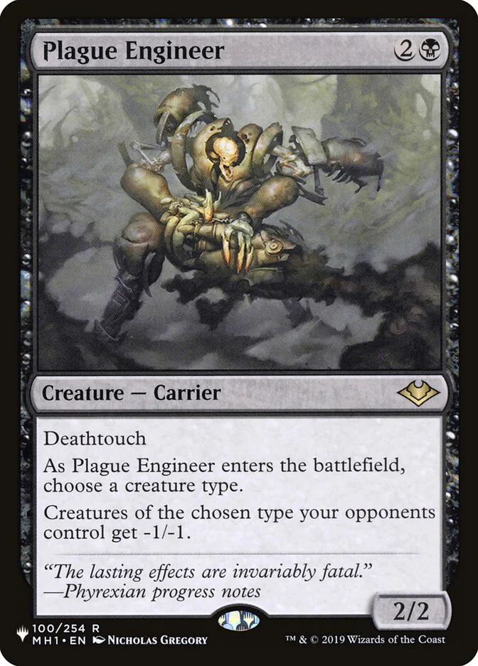 Plague Engineer - The List (PLST)