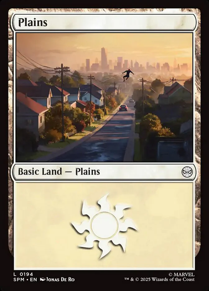 Plains (194) - [Foil] Marvel's Spider-Man (SPM)