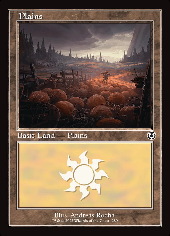 Plains (289) - [Foil, Retro Frame] Innistrad Remastered (INR)