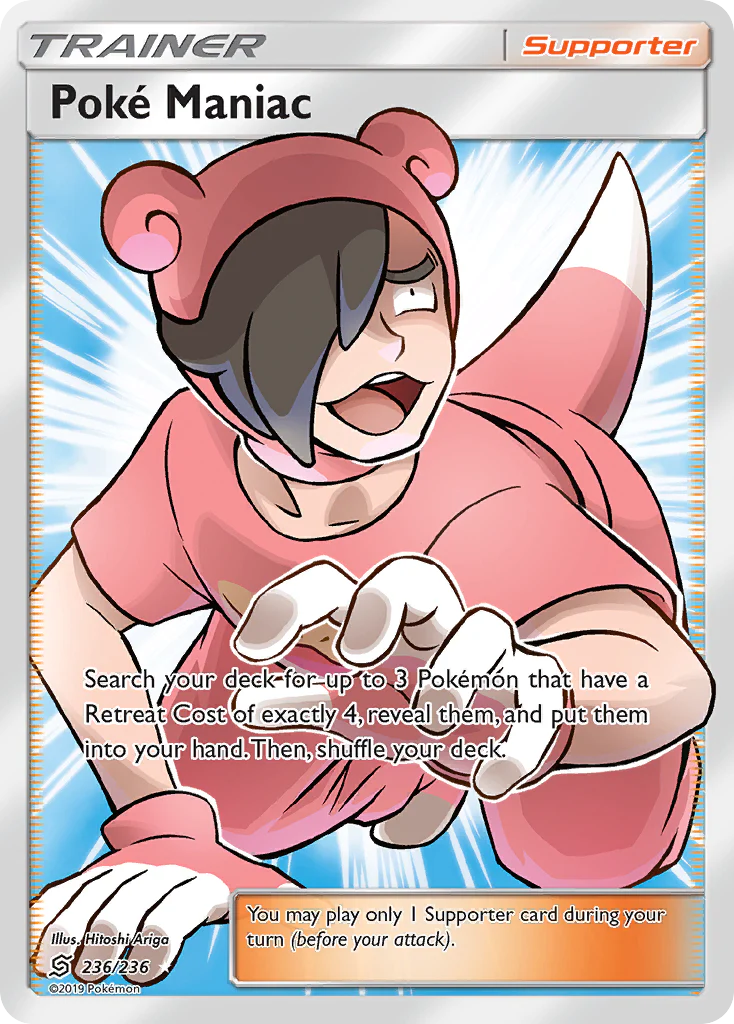 Poke Maniac (236/236) - [Full Art] Unified Minds (UNM)