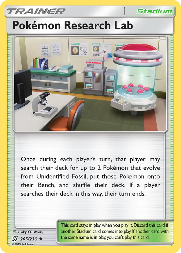 Pokemon Research Lab (205/236) - Unified Minds (UNM)