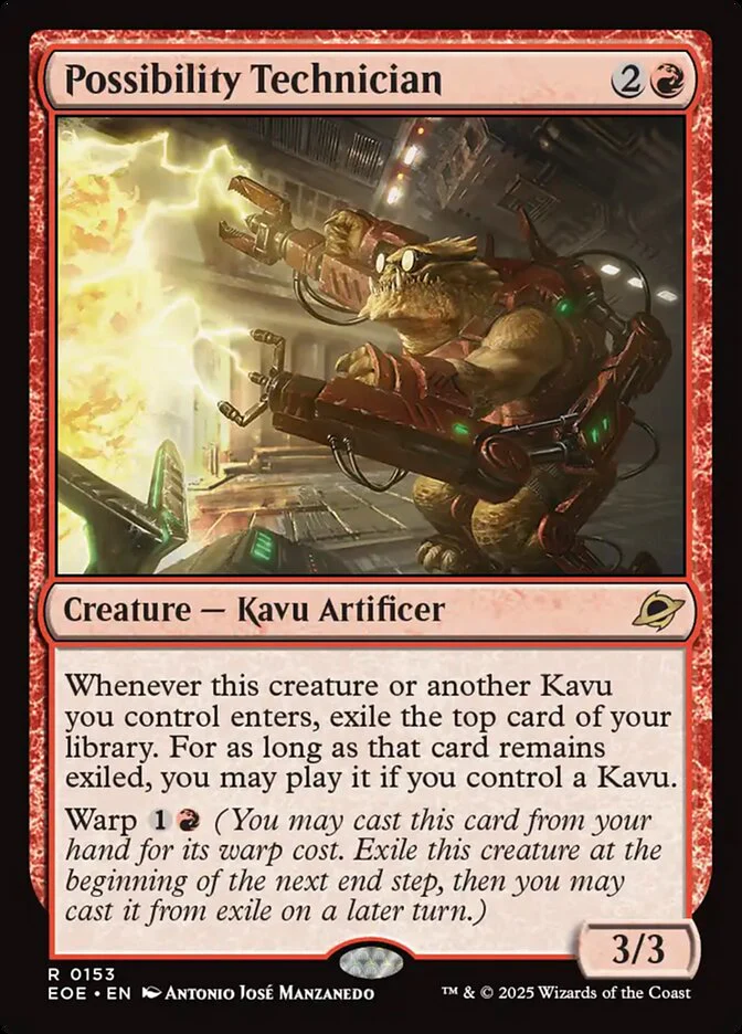 Possibility Technician (153) - [Foil] Edge of Eternities (EOE)