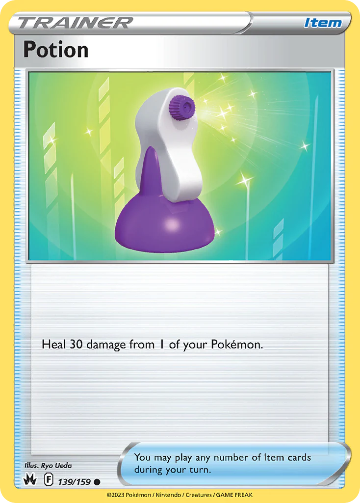 Potion (139/159) - [Reverse Holo] Crown Zenith (CRZ)