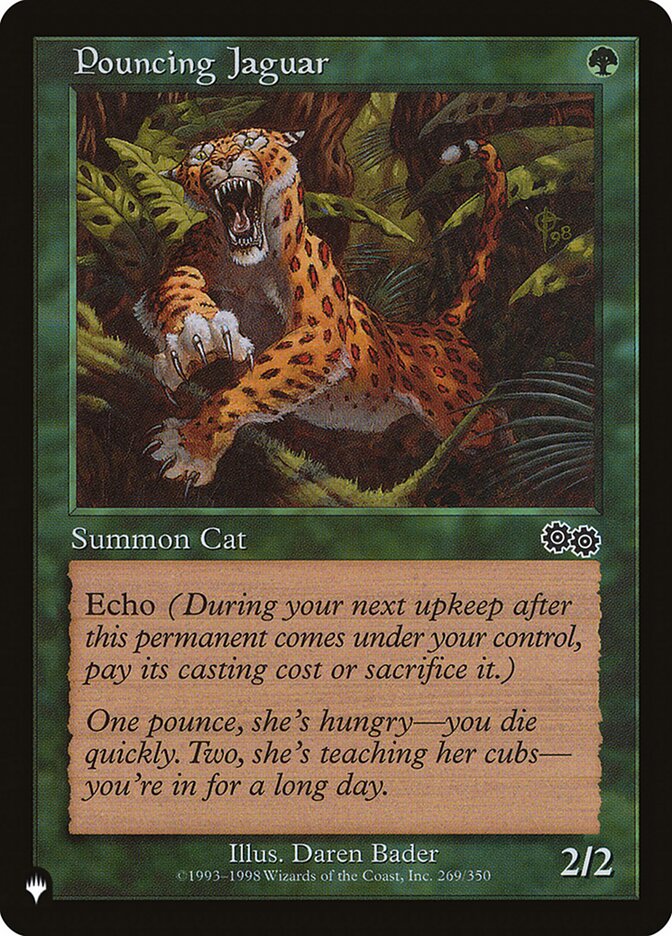 Pouncing Jaguar - The List (PLST)