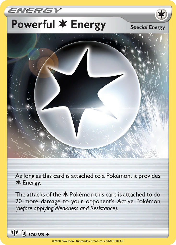 Powerful Colorless Energy (176/189) - Darkness Ablaze (DAA)