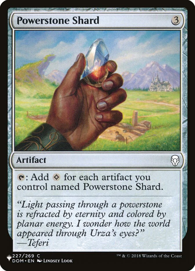 Powerstone Shard - The List (PLST)