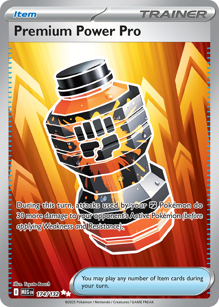 Premium Power Pro (174/132) - [Full Art] Mega Evolution (MEG)