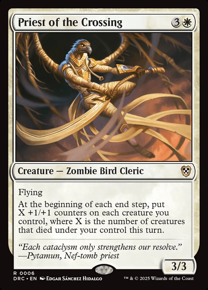 Priest of the Crossing - Aetherdrift Commander (DRC)