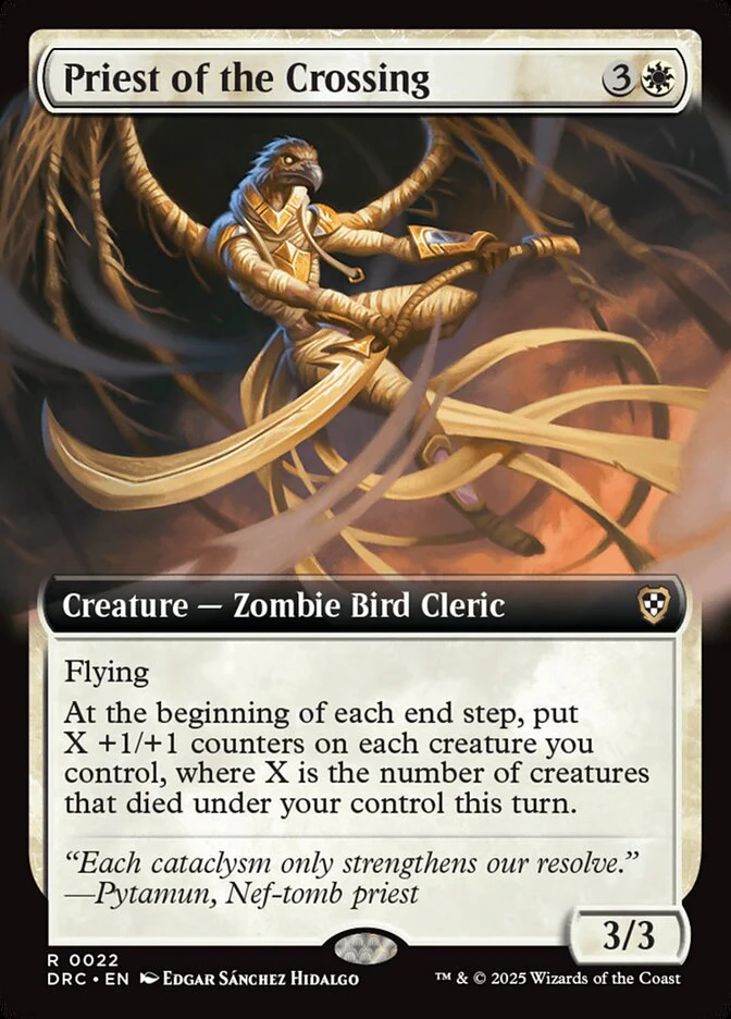 Priest of the Crossing - [Extended Art] Aetherdrift Commander (DRC)