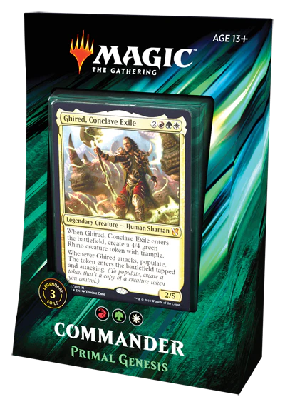 Primal Genesis - Commander 2019 Deck
