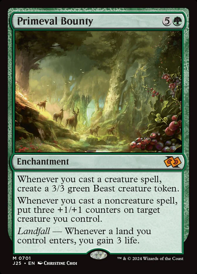Primeval Bounty - Foundations Jumpstart (J25)