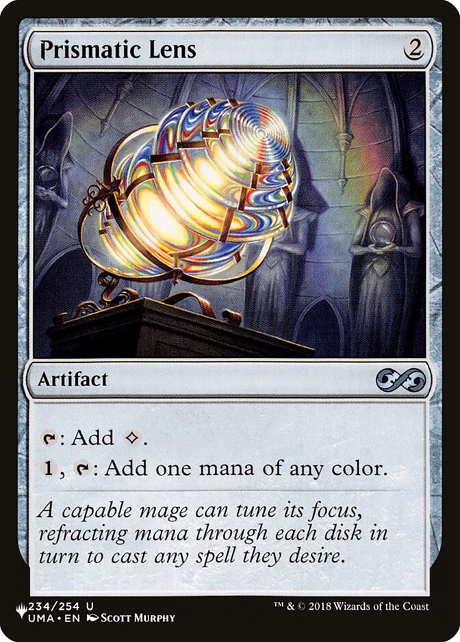 Prismatic Lens - The List (PLST)