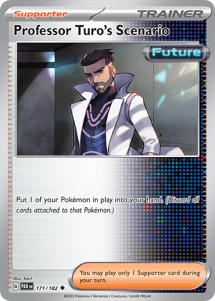 Professor Turo's Scenario (171/182) - [Reverse Holo] Paradox Rift (PAR)