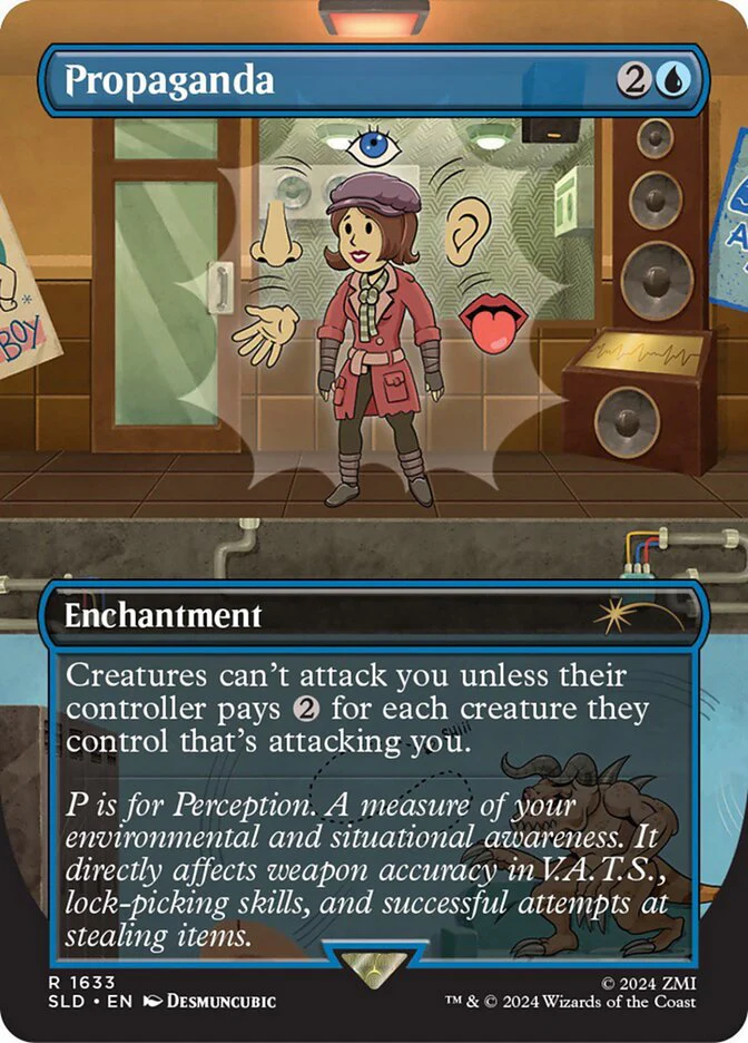 Propaganda (1633) - [Borderless] Secret Lair Drop (SLD)