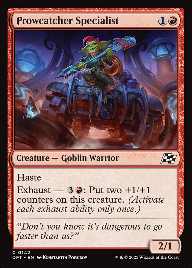 Prowcatcher Specialist - [Foil] Aetherdrift (DFT)