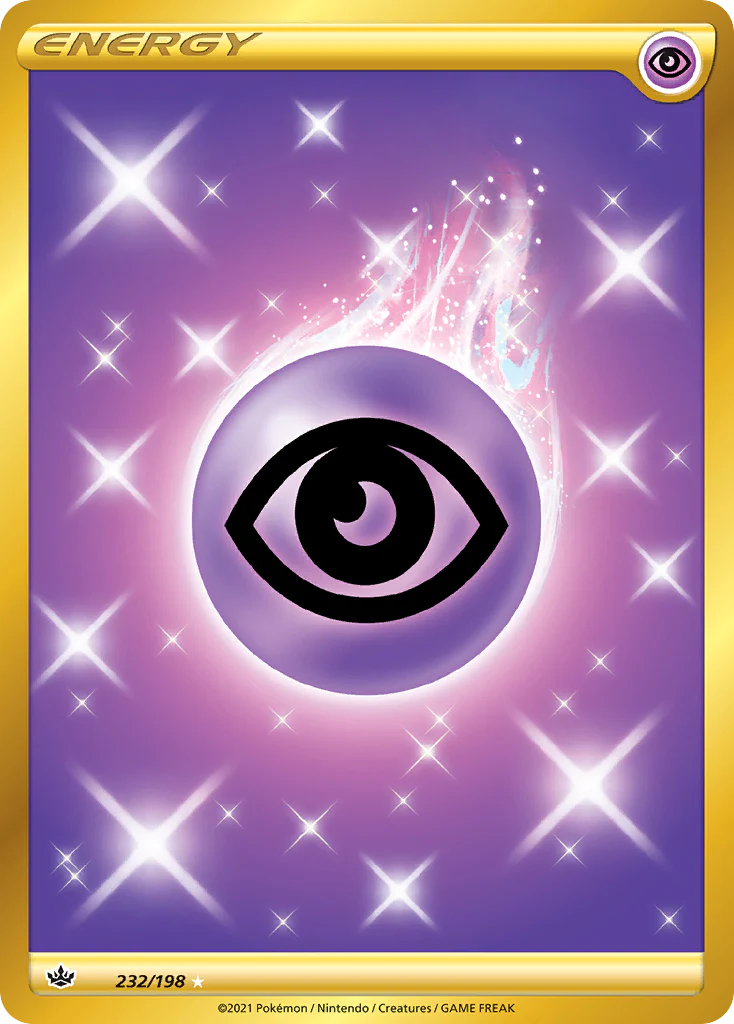 Psychic Energy (232/198) - [Secret Rare] Chilling Reign (CRE)