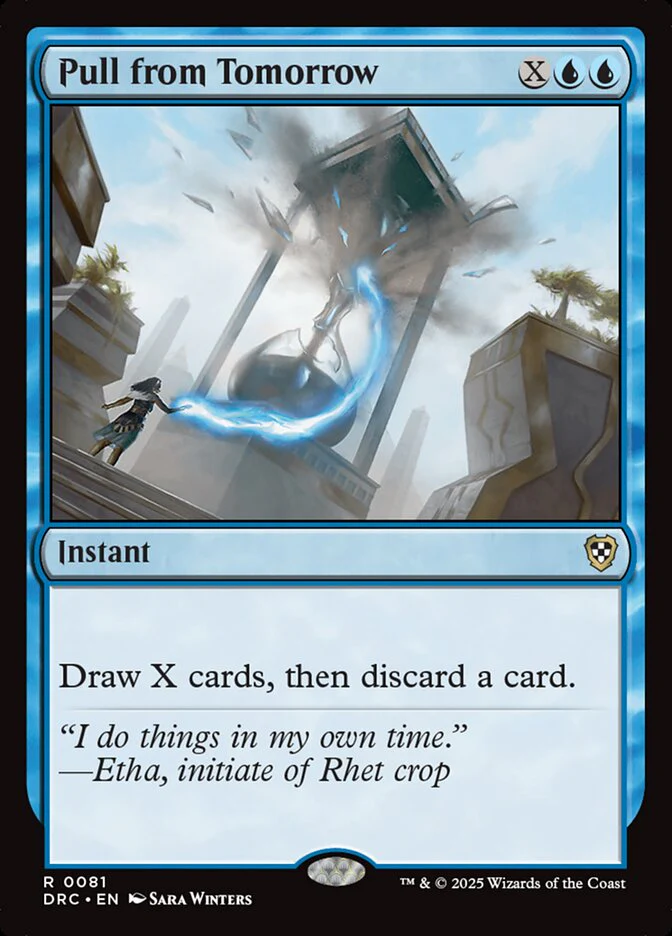 Pull from Tomorrow - Aetherdrift Commander (DRC)