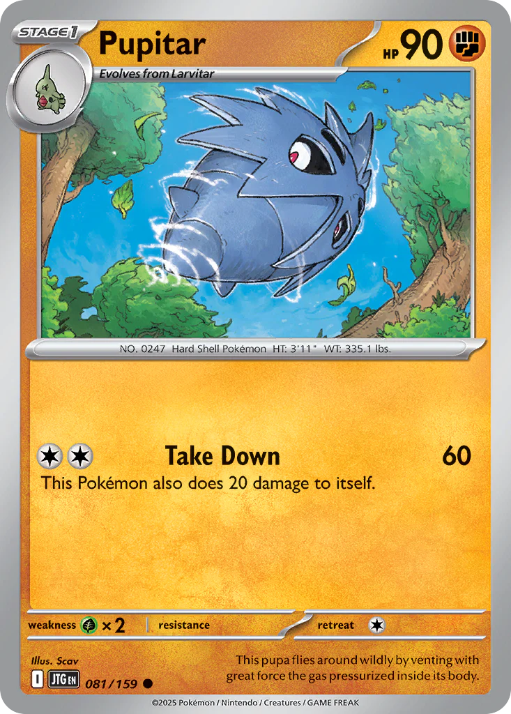 Pupitar (81/159) - Journey Together (JTG)