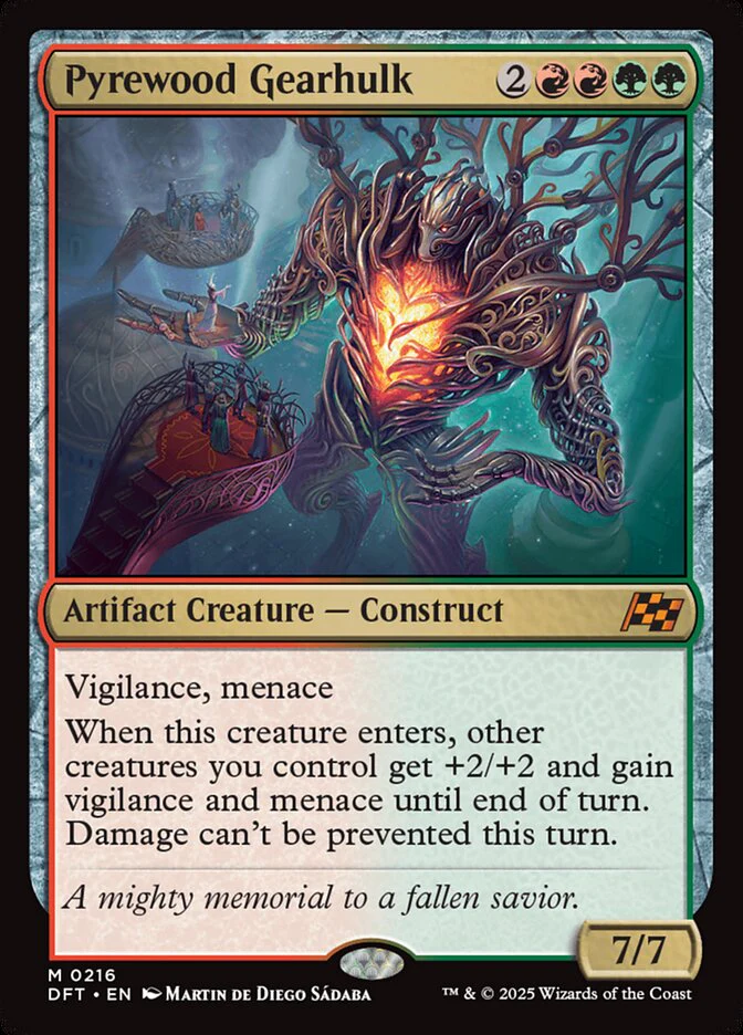 Pyrewood Gearhulk - Aetherdrift (DFT)