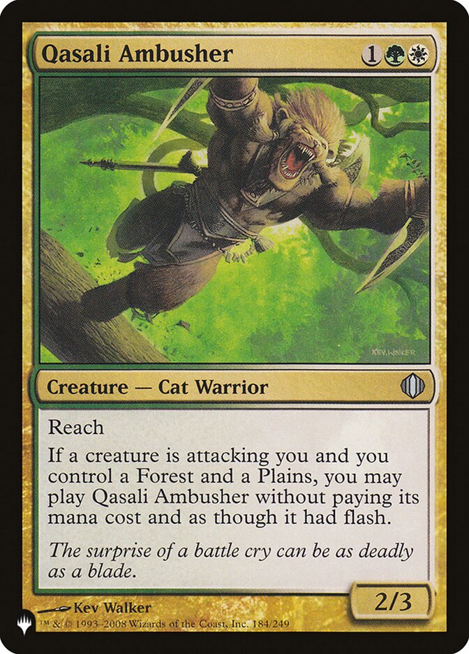 Qasali Ambusher - The List (PLST)