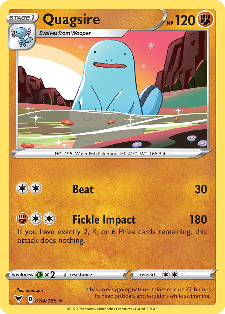 Quagsire (84/185) - Vivid Voltage (VIV)